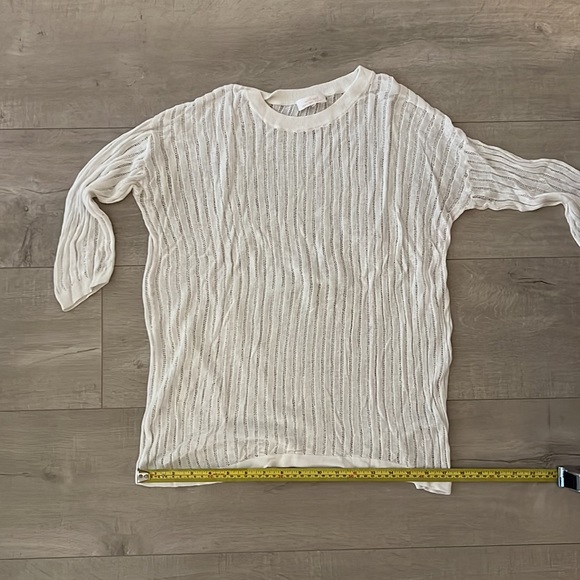 Aritzia Wilfred white sweater - Picture 6 of 6